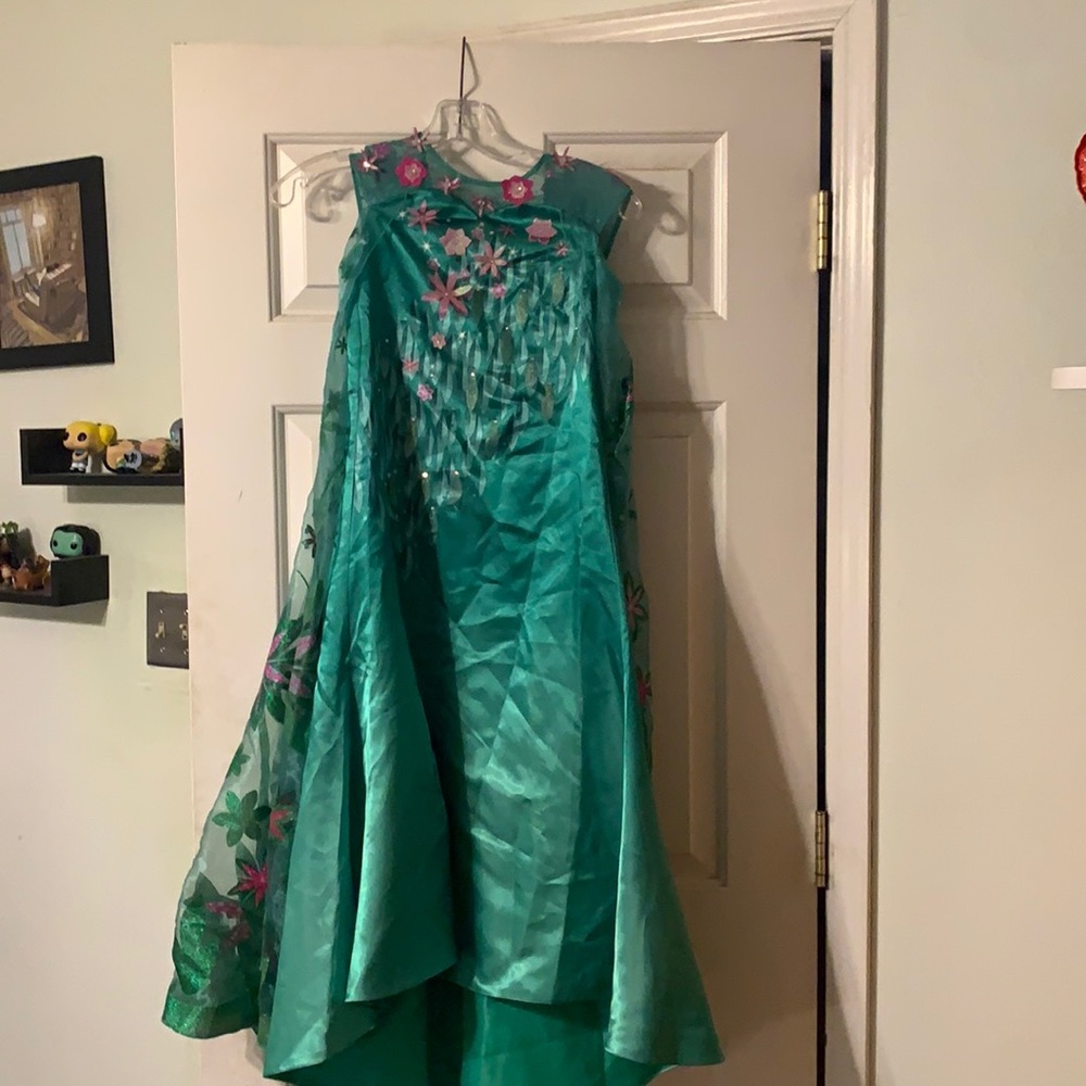 Elsa frozen fever costume chasing fireflies size 6